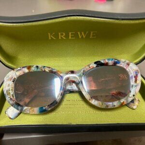 Krewe Margaret Gelato Mirrored Sunglasses